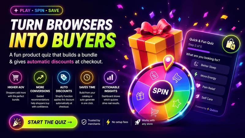 Quizzo ‑ Product Quiz & Bundle