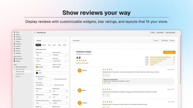 MP Product Reviews