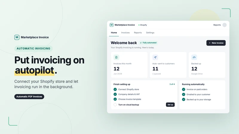 Marketplace Invoice