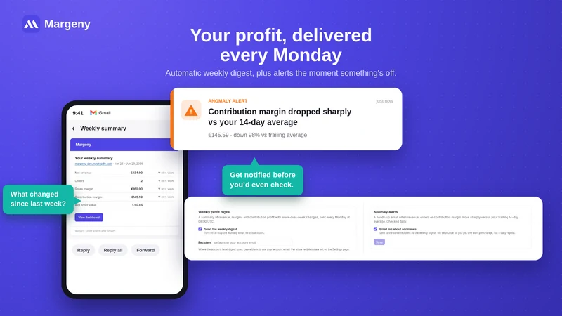 Margeny ‑ Profit Analytics
