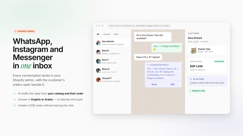 Wapify ‑ WhatsApp & AI Inbox