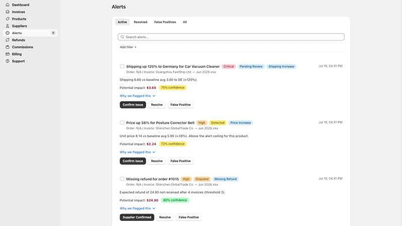 Supplier Trust — Invoice Audit