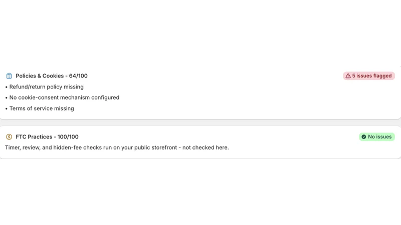 StoreHQ: Compliance Scanner
