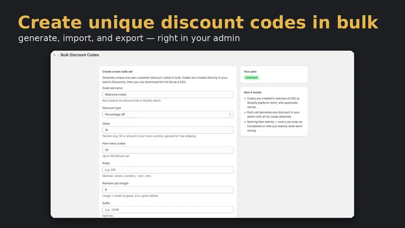 Stonewren: Bulk Discount Codes