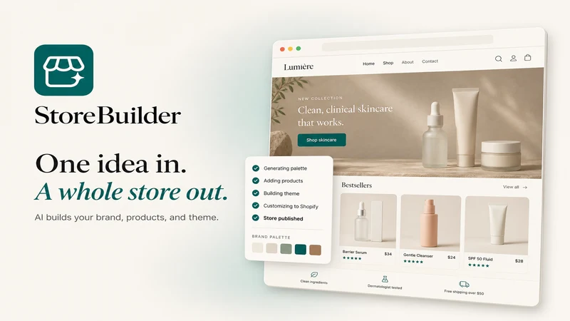 SS: AI Store Builder