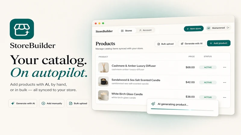 SS: AI Store Builder