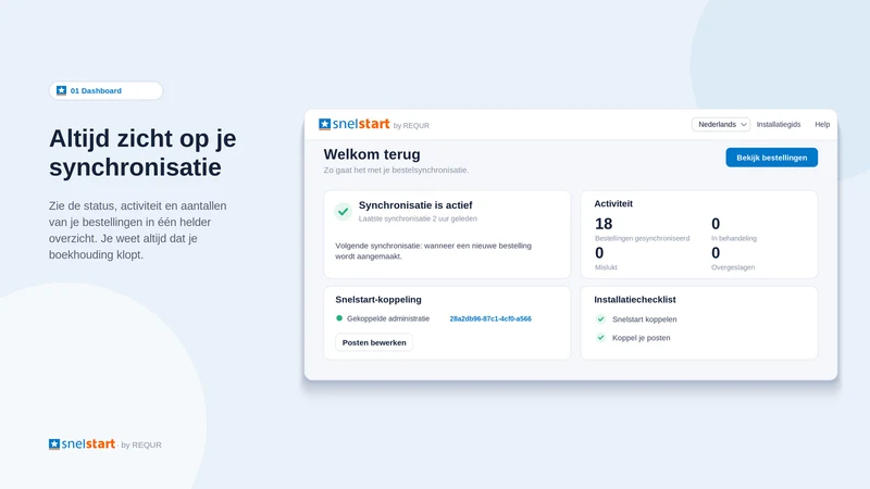 Snelstart bookkeeping