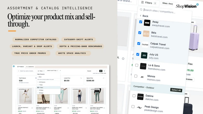 ShopVision Competitor Analysis