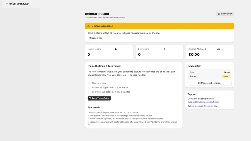 MyCampaignsHub: Refer & Earn