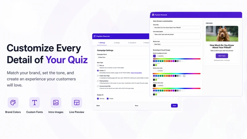 PopQuiz Rewards: Coupons