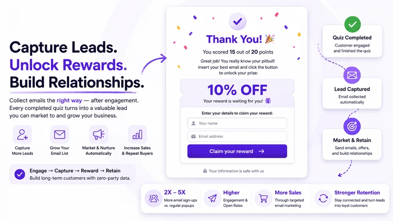 PopQuiz Rewards: Coupons