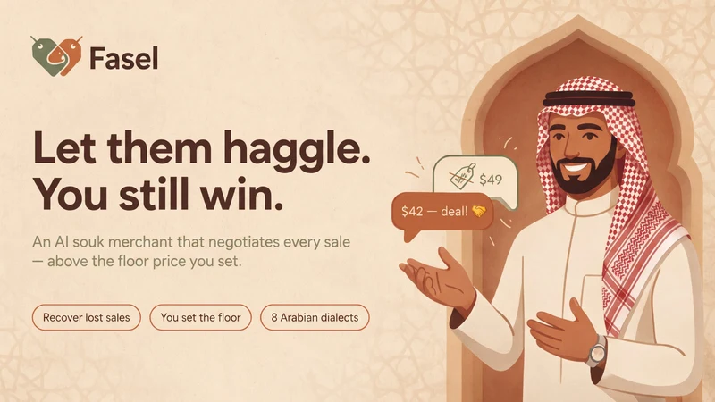 Fasel — Bargaining Popup
