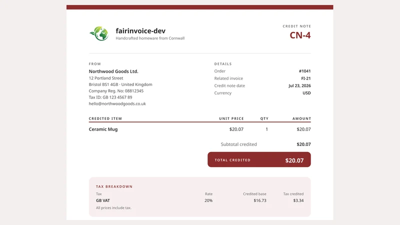 FairInvoice