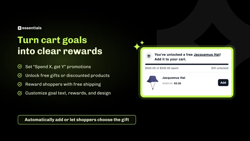 Essential Free Gift BOGO BXGY
