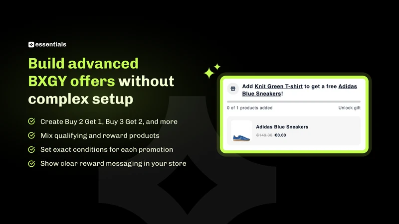 Essential Free Gift BOGO BXGY