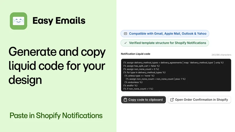 Easy Emails: Email Templates