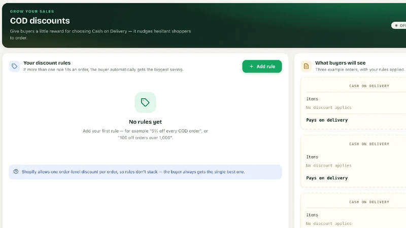 CODFlow: COD Form & Courier