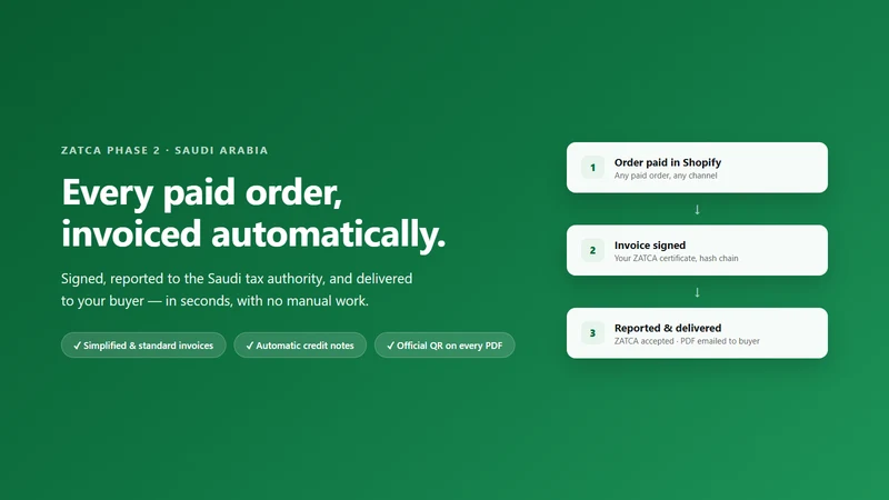 ZATCA Tools — Saudi E‑Invoice