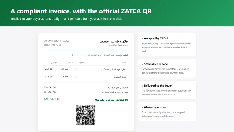 ZATCA Tools — Saudi E‑Invoice