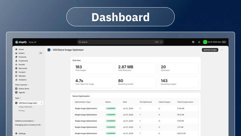 VDCStore Image Optimizer