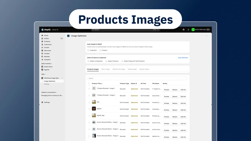 VDCStore Image Optimizer