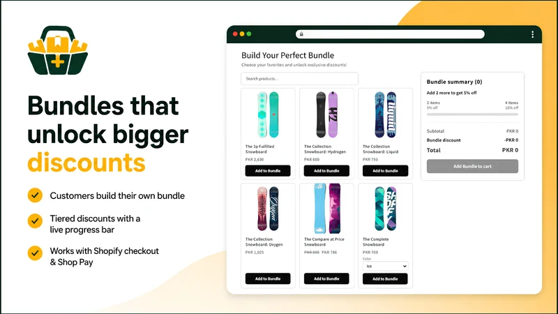 Upzella: Bundle Builder