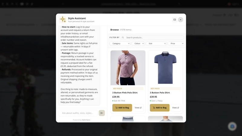Style Guru: AI Stylist & Chat