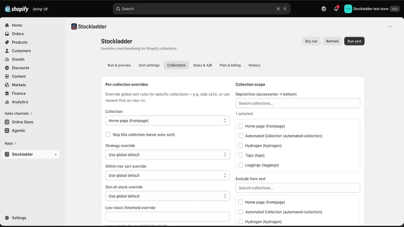 Stockladder