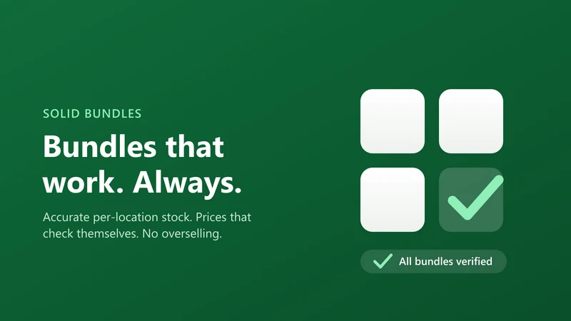 Solid Bundles: Inventory Sync