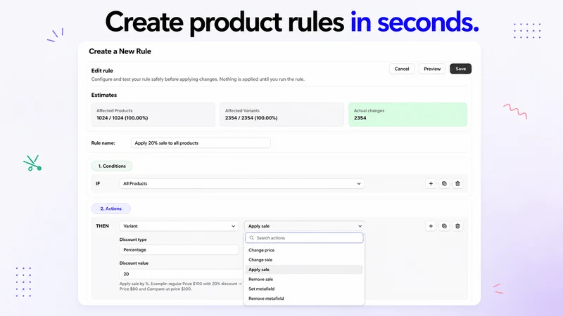 Smart Product Rules