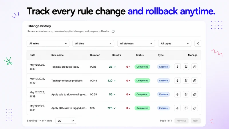 Smart Product Rules