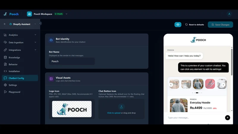 Pooch: AI Chatbot & Assistant