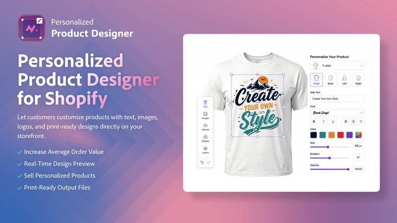 Personalized Product Print