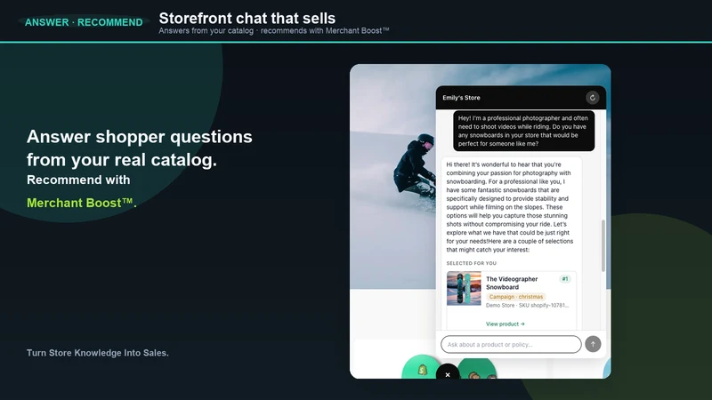 OntoGlow – AI Sales Advisor