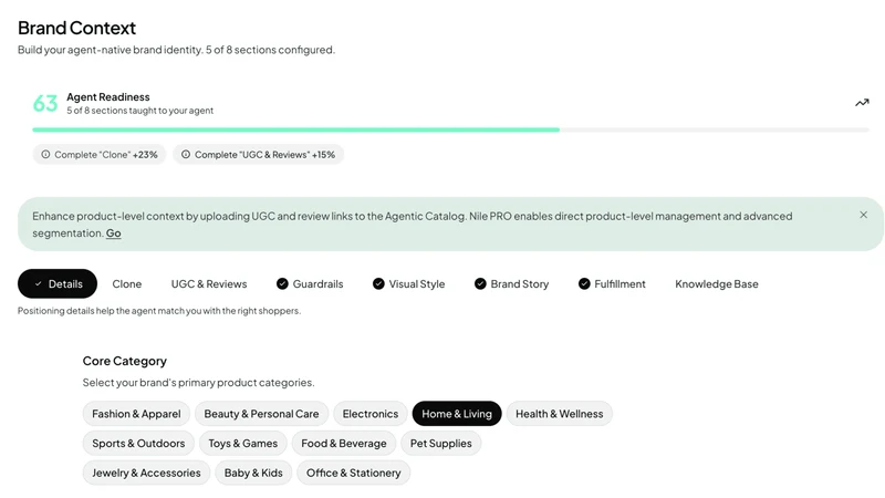 Nile: AI Commerce