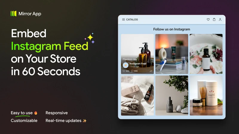 Mirror App — Instagram Feed