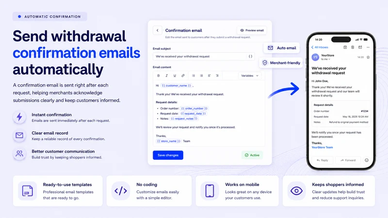 Madgic EU Withdrawal Button