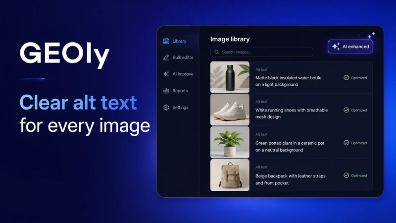 GEOly: Image ALT Optimizer