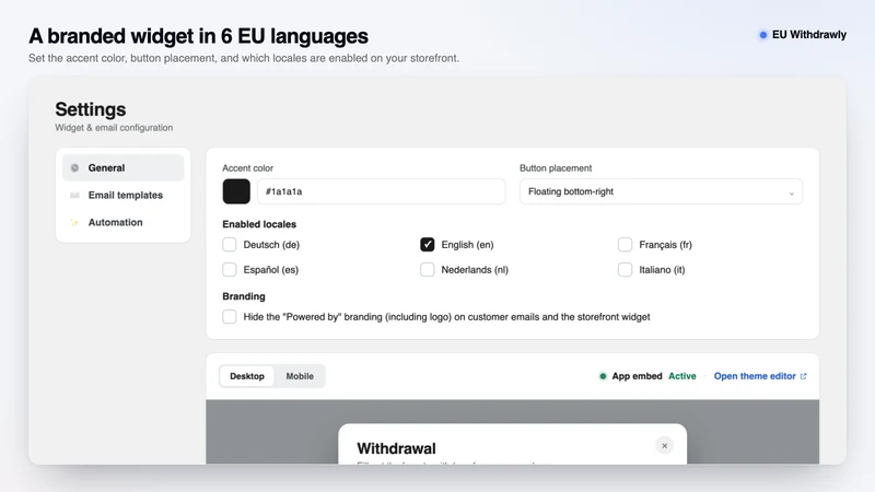EU Withdrawly