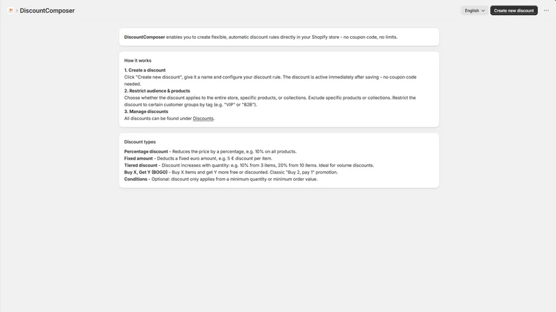 DiscountComposer