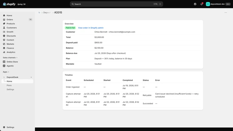 DepositDesk