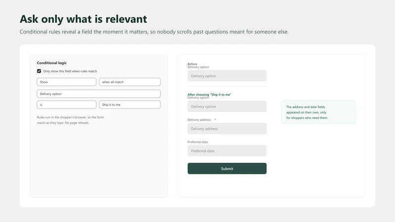 Appal Contact Form Builder