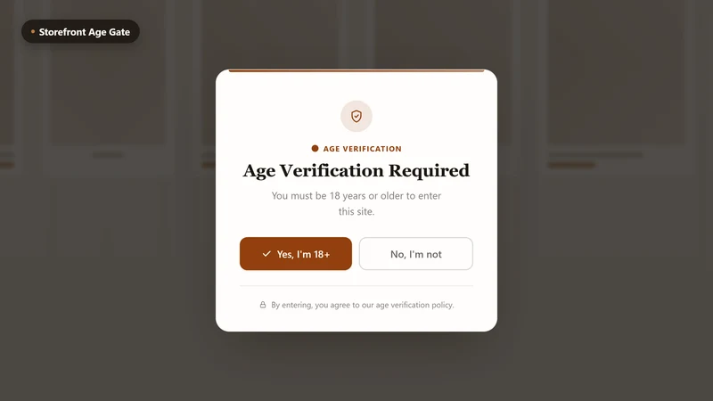 OL: Age Verification Gate