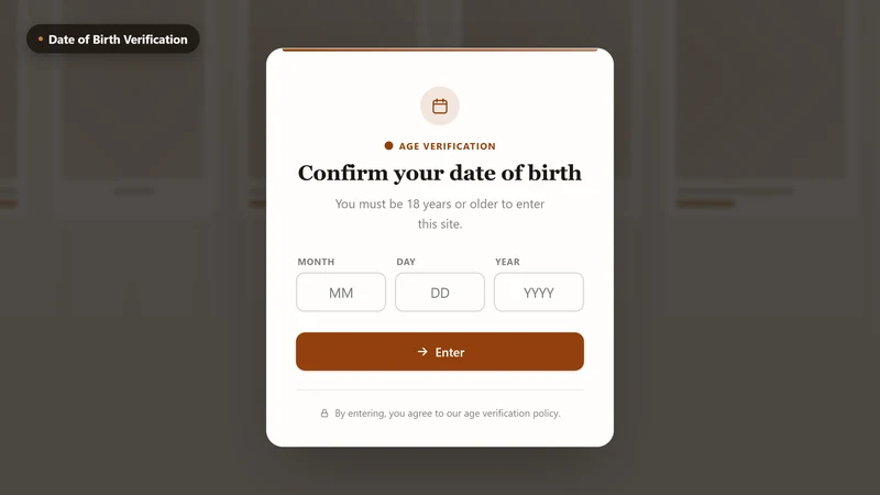 OL: Age Verification Gate
