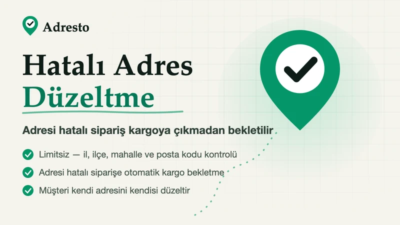 Adresto: TR Address Validation