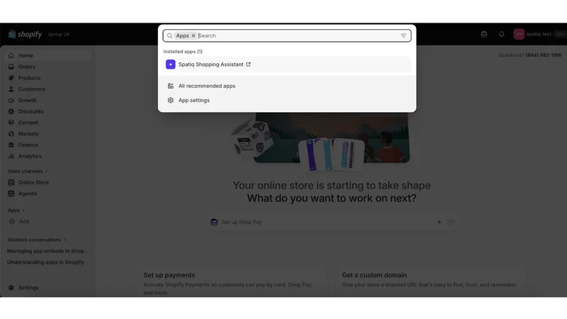 Spatiq Shopping Assistant