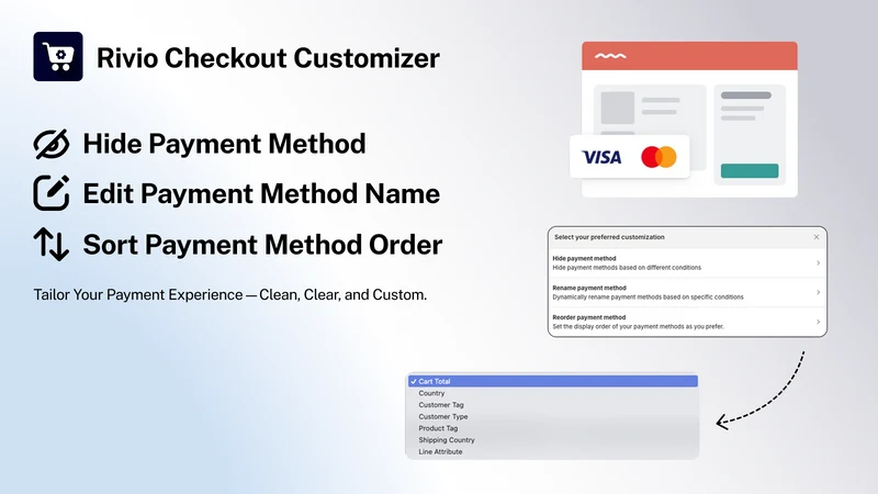 Rivio Checkout Customizer