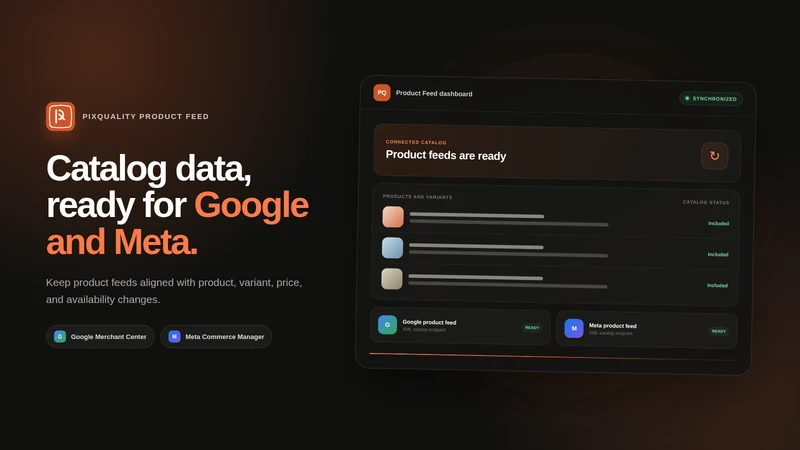 PixQuality Product Feed