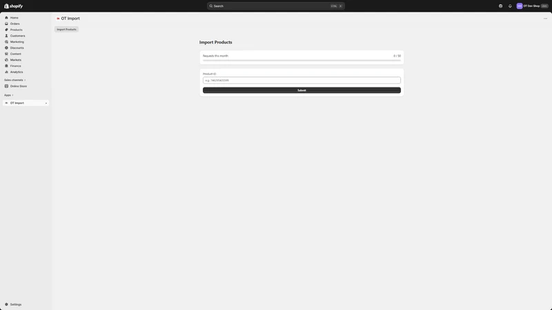 SetaLabs Dropshipping Importer