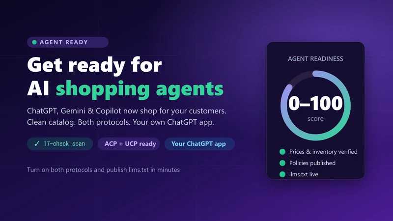 Agent Ready ‑ Product Data Fix